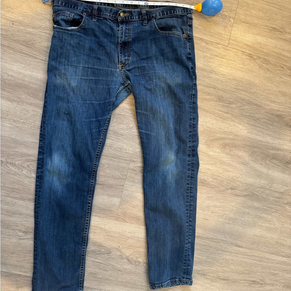 Dearborn Denim Slim MiUSA Men's Deep Blue Slim Jeans